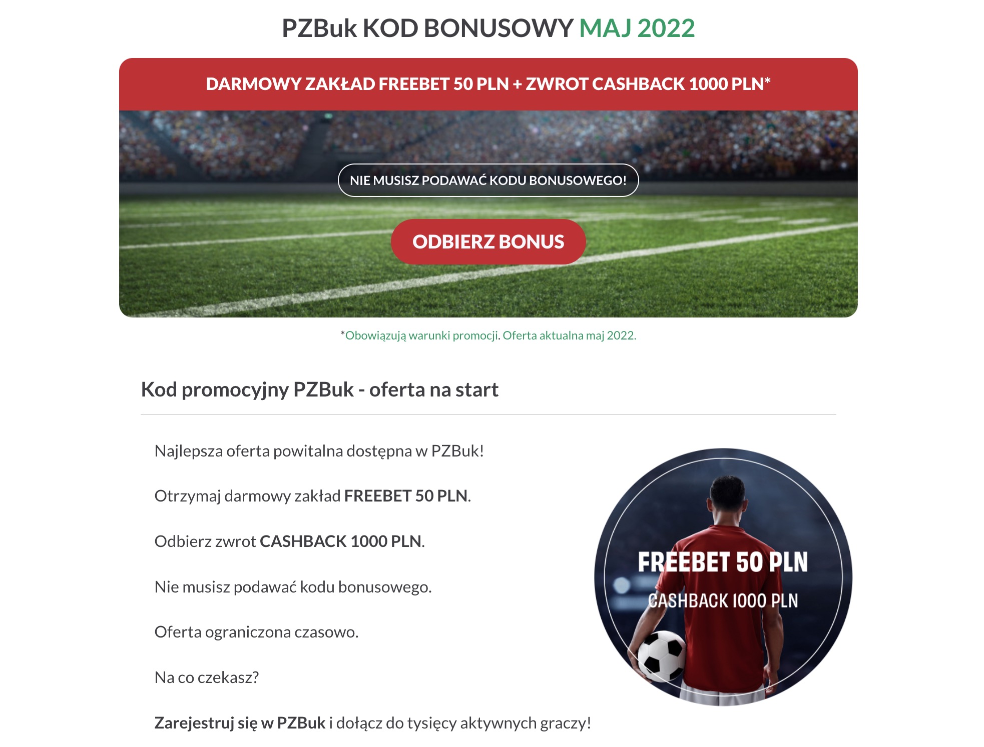 PZBuk kod bonuswy maj 2025