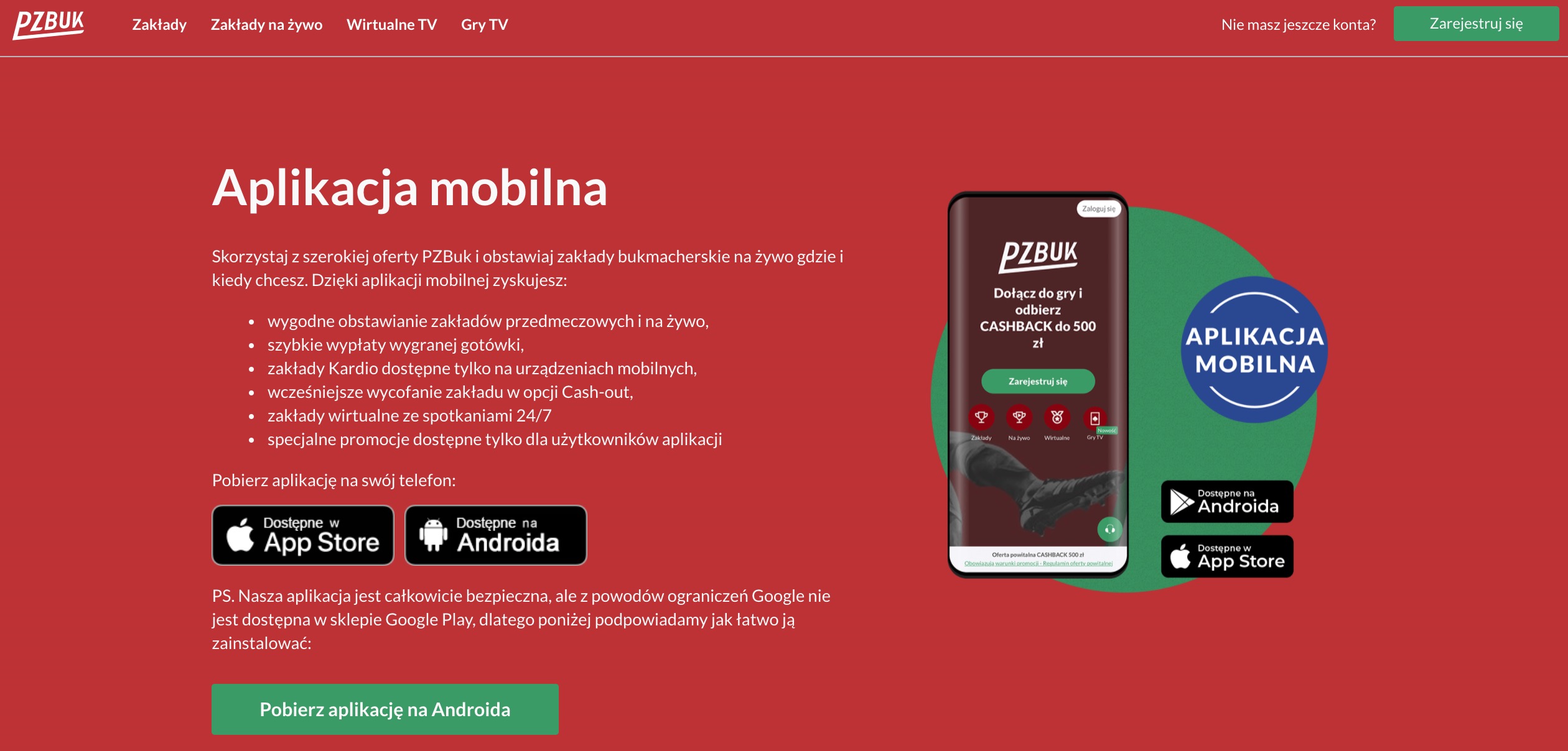 pzbuk aplikacja app